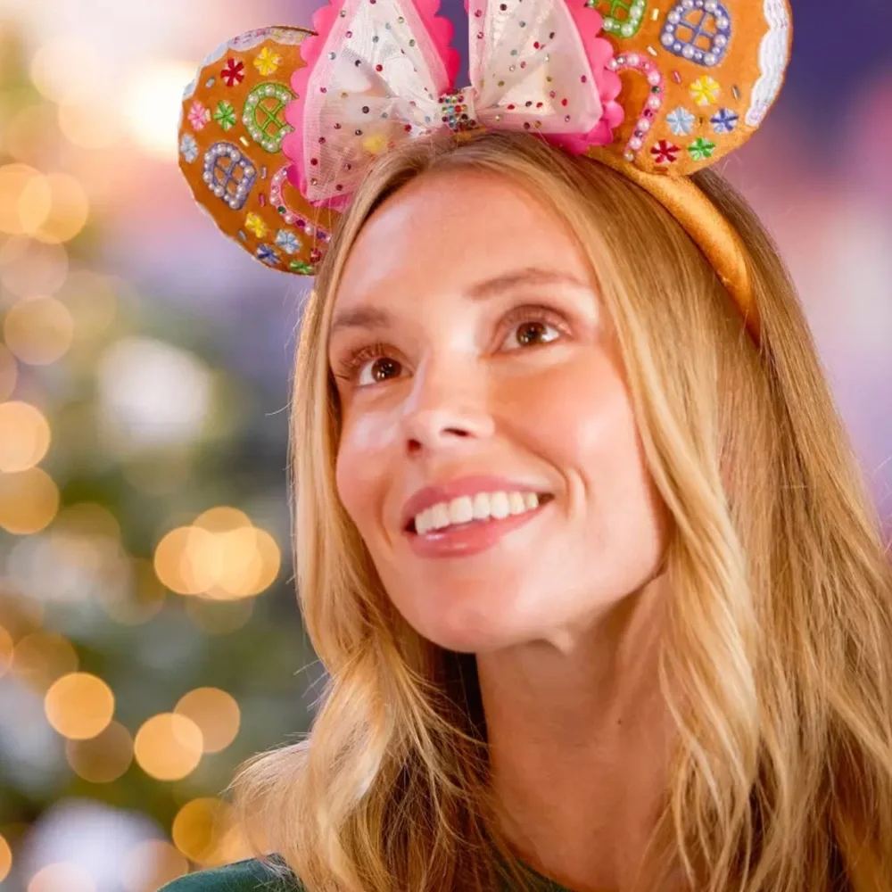 Disney Minnie Mouse Gingerbread Ear Headband for Adults by BaubleBar- Exclusive